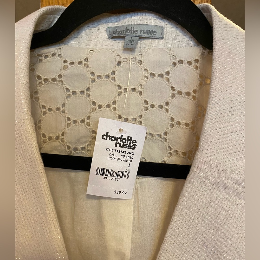 White Button Up - Picture 3 of 3